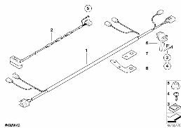 WIRING SET ACTIVE STEERING diagram for BMW 3 Series E92 320i