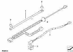 VARIOUS ADDITIONAL WIRING SETS diagram for BMW Z4 E85 3.0si