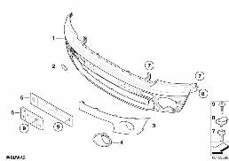 TRIM COVER, FRONT