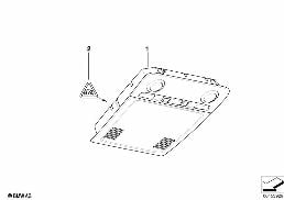 SWITCH UNIT ROOF diagram for BMW 1 Series E87 LCI 118d