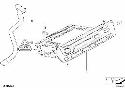 RADIO BMW BUSINESS CD diagram for BMW Z4 E86 M3.2