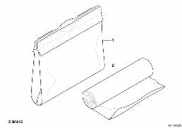Clean Bag diagram for BMW 7 Series E65 745i