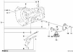 A5S310Z HOUSING WITH MOUNTING PARTS diagram for BMW 7 Series E38 725tds