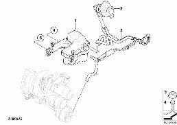 진공컨트롤-배기-터보차저 diagram for BMW MINI Clubman R55 Coop.S JCW