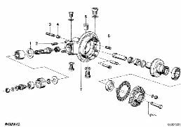 DIFFERENTIAL-SPACER RING