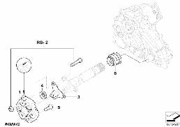 Pezzi di trasmissione snodata anter. diagram for BMW X5 E70 3.0si