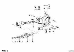 DIFFERENTIAL-BEVEL GEAR INST.PARTS