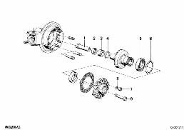 DIFFERENTIAL-CROWN WHEEL INST.PARTS
