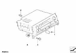 Radio Wave diagram for BMW MINI R50 Cooper
