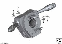 Schaltzentrum Lenksäule diagram for BMW MINI R56 Cooper