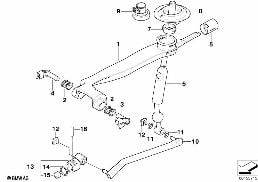 GEARSHIFT MANUAL TRANSMISSION diagram for BMW 6 Series E64 LCI 650i