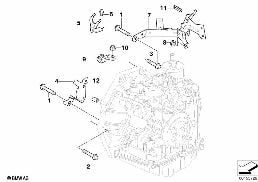 Şanzıman, Bağlantı/Montaj parçaları diagram for BMW MINI Cabrio R52 Cooper S