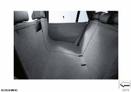 Uniwers. pokr. ochr. na tyl. fotele diagram for BMW 7 Series E65 745i