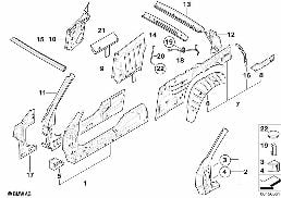 Stomme diagram for BMW 6 Series E64 LCI 650i