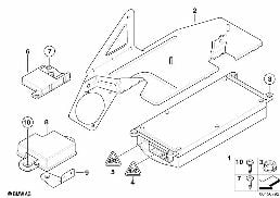 零件 特種裝備 SA 633 行李箱 diagram for BMW X5 E70 3.0sd