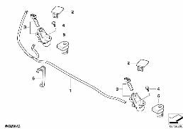 SINGLE PARTS FOR HEAD LAMP CLEANING diagram for BMW X3 E83 LCI 1.8d