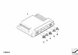 BASIC CONTROL UNIT DME / EK928_7 diagram for BMW 7 Series E66 740Li