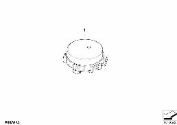 レイン/ライト センサー diagram for BMW X6 E71 30dX