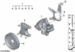 POWER STEERING PUMP