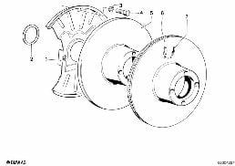 FRONT BRAKE / BRAKE DISC