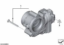 Przepustnica diagram for BMW MINI R56 One