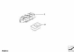 スイッチ パワー ウィンドウ diagram for BMW X6 E71 30dX