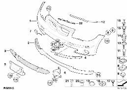 TRIM COVER, FRONT
