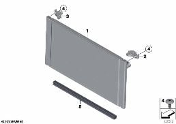 Kühlmittelkühler diagram for BMW MINI Clubman R55 Coop.S JCW