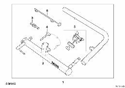 Sport Link - Bike Rack diagram for BMW MINI R50 Cooper
