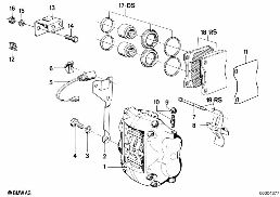 FRONT BRAKE PAD WEAR SENSOR