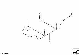 AUDIO WIRING HARNESS diagram for BMW Z4 E86 M3.2