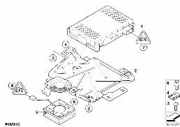 DAB TUNER diagram for BMW 3 Series E91 335d
