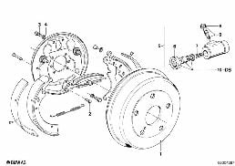 DRUM BRAKE-BRAKE DRUM/WHEEL BRAKE CYL.