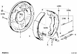 DRUM BRAKE-BRAKE SHOES/BRAKE CARRIER