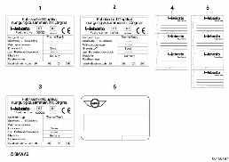 Tabliczka inf. ogrzewania na postoju diagram for BMW MINI R50 Cooper