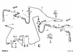 BRAKE PIPE REAR DISK BRAKE