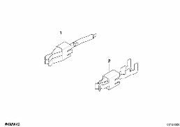 Système de contact : Junior-Power-Timer diagram for BMW 5 Series E39 525td