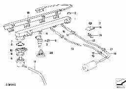 VALVES/PIPES OF FUEL INJECTION SYSTEM