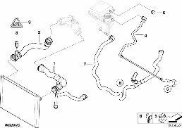 COOLING SYSTEM WATER HOSES