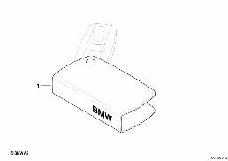 KEY FOB diagram for BMW 5 Series E60 LCI 523Li