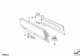 CONTROL UNIT AIR CONDITION./LIMIT SWITCH diagram for BMW 5 Series E34 525tds