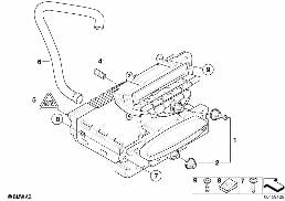 Radio Boost CD diagram for BMW MINI R56 Cooper