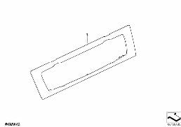 INDIVIDUAL TRIM PANEL, AUTO, CLIMATE