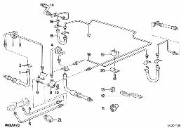 BRAKE PIPE FRONT/REAR/MOUNTING