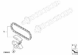 アッパー アクチュエーター/タイミング diagram for BMW MINI Clubman R55 Cooper d