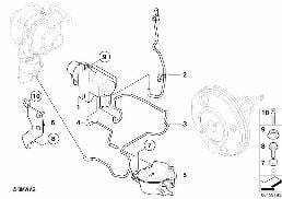負圧制御-ターボ チャージャー diagram for BMW MINI Clubman R55 Cooper d