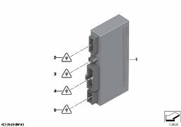 ECU FOR CONVERTIBLE TOP MODULE diagram for BMW 3 Series E93 LCI 320i