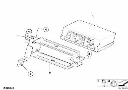 Elektroniczne sterowanie przekładnią diagram for BMW MINI R56 One