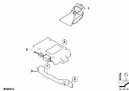 LANE DEPARTURE WARNING diagram for BMW 6 Series E64 LCI 650i