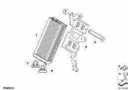 AMPLIFIER / BRACKET diagram for BMW 5 Series E61 LCI 530d